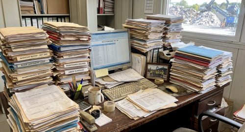 Prise en charge de documents confidentiels pour destruction